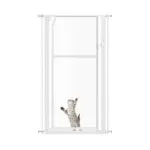 Extra Tall Transparent Pet Gate - Image 3