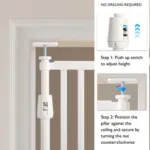 Extra Tall Retractable Pet Gate for Dogs & Cats - Image 10