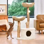 Michu Premium Real Wood Cat Tree | Large - Image 8