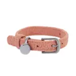 Australian Designed Boucle Dog Collar, Terracotta - Image 6