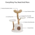 Modern Pets Real Wood Cat Tree - Image 7