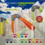 Cinquetorri Step-in Dog Harness, Red Wine - Image 6