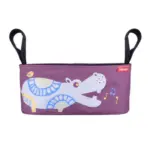 Ibiyaya Pet Pram Organiser Pouch | Hippo - Image 5