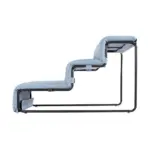 Ibiyaya Everest II Pet Stairs for Dogs & Cats, Dusty Blue - Image 2