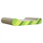 Cardboard Cat Scratcher Lounge, Green - Image 5