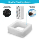 Pet Water Fountain Replacement Filter - 8 Pack - Image 9
