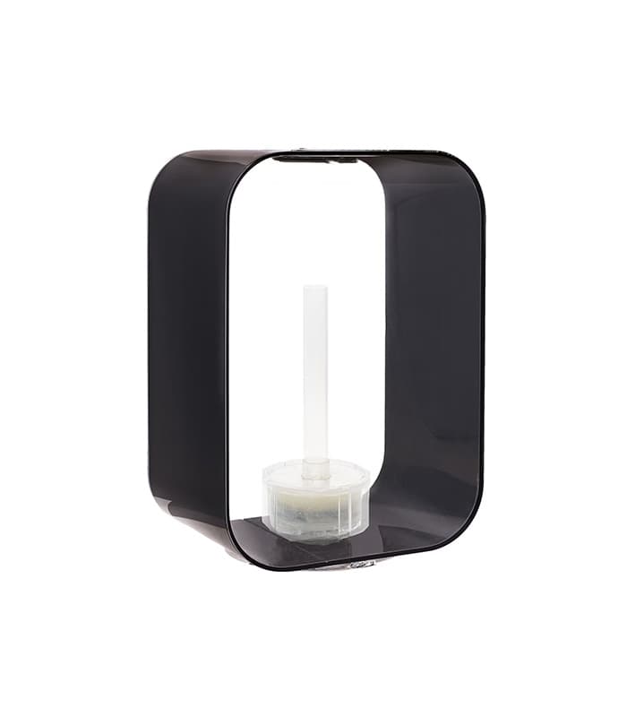 white aquarium with stand