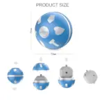 BENTOPAL Colourful LED Self-Rolling Smart Ball - Image 2