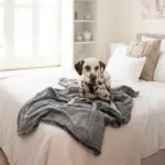 Calming Pet Blanket Water Resistant, Artic Faux Fur - Image 4